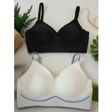 Lazer Kesim Hayalet Sütyen – Çıkarılabilir Pedli, Desenli, Iz Yapmayan Konforlu Iç Giyim