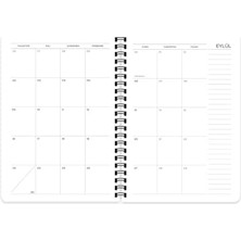 Renklimestore 16 * 23 Spiralli Akademik Ajanda -