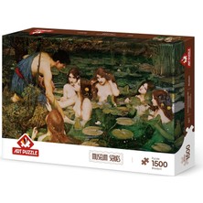 Renklimestore Hylas ve Su Perileri, 1896, 1500 Parça Puzzle