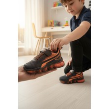 Enoch Gradyan Geçişli ve Şeffaf Hava Tabanlı Çocuk Spor Ayakkabı