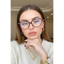 Bappir Talia Leopar Mavi Işık Filtreli Ekran Gözlüğü Optik Uyumlu Camları Değişebilir