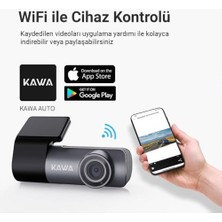 Renklimestore D5 2k 1296P Wdr Wifi 135° Geniş Açı Lens Araç Kamerası