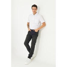 White Stone Antrasit Düz Kesim Modern Jean