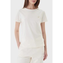 Guess Colette Pamuklu Regular Fit Logolu Bisiklet Yaka T Shirt V4YI09J1314 Bayan T Shirt V4YI09 J1314 G1O6