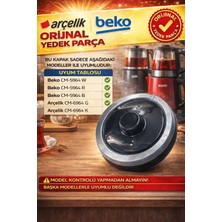 ÖZ BEYAZ EŞYA Beko CM-5964 R Çay Makinası Demlik Kapağı(Orjinal Y.parça)