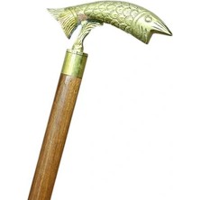 Pirinç Balık Tasarımı Baston