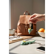 Pazarois Uzun Ejderha Figürlü Hareketli Anahtarlık