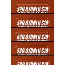 K-Yonlineticaret Yeni Nesil Mini Atari 520 Retro Oyunlu S10 El Atarisi Video Oyun Konsolu