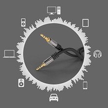 Renklimestore Kabeldirekt Aux Kablosu – 3.0m – 3.5mm Ses Kablosu