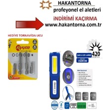 ALWAYSSPEED Ht- Arm Şarjlı LED Lamba Fener Işıldak Kampçı Tamirci Lambası 240LÜMEN ESEN99