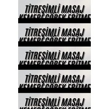 K-Yonlineticaret Göbek Eritme Kemeri 5 Motorlu Göbek Eritme Aleti Incelme Korsesi Eritme Zayıflama