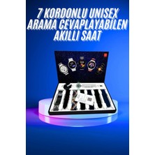 K-Yonlineticaret Akıllı Saat Çoklu Kordon Seçenekli Dokunmatik Ekran Nabız Sensörlü