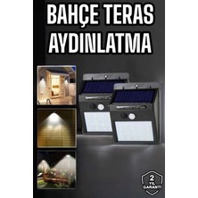 K-Yonlineticaret Solar Lamba Giriş, Bahçe Yol Avlu Hareket Sensörlü LED Parlak Gece Su Geçirmez