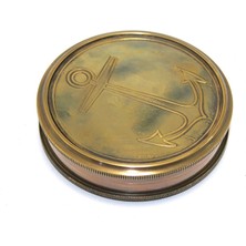 Üzeri Çapa Işlemeli Pirinç Kullanışlı Pusula