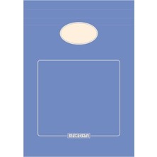 Renklimestore A5 Karton Kapaklı Bloknot, Pastel Serisi, 80 Yaprak, Düz, Mavi