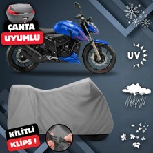 ULTRASHOP Tvs Apache Rtr 200 Motosiklet Brandası Arka Çanta Uyumlu Su Geçirmez Motosiklet Branda