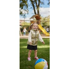 Kurdaleli Kız Çocuk Şişme Yelek