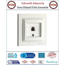 Mono Despina Numeris Telefon Prizi Beyaz - Çerçeve Dahil