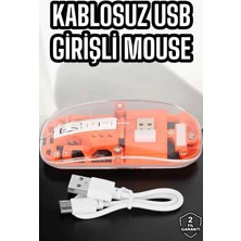 K-Yonlineticaret Fare Mouse Çift Modlu Kablosuz Bağlantılı 2.4ghz Destekli