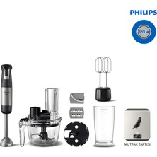 Philips 5000 Serisi El Blenderı 1200W Motor, Paslanmaz Çelik Bıçaklar, Bebek Maması Hazırlama