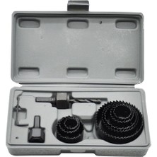 K-Yonlineticaret 11 Parça Karbon Çelik-Panç-Delik Açma Testere Seti