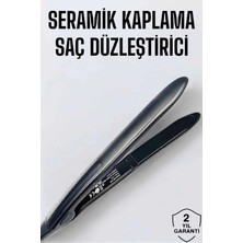 K-Yonlineticaret Saç Düzleştirici LED Ekranlı Isı Ayarlı Seramik Kaplama Profesyonel