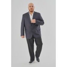 Erkek Desenli Büyük Beden Ceket