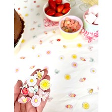 Fluparty Papatya Temalı Masa Süsü - Daisy Konsept Konfeti