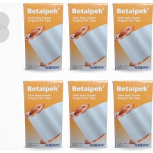 Beta İpek Beta Ipek Flaster 10CM x 5m - 6 Adet