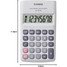 Renklimestore HL-815L-WE 8 Hane Beyaz Hesap Makinesi