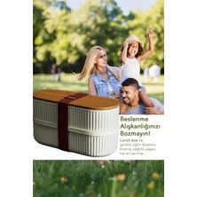 K-Yonlineticaret Kahvaltılık Ofis Okul Çocuk Beslenme Kabı Lunch Box Büyük Bölmeli