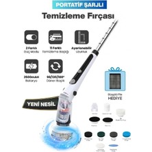 Portatif Şarjlı Temizleme Fırçası
