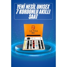 K-Yonlineticaret Akıllı Saat Çağrı Cevaplayabilen Unısex 7 Kordonlu Müzik Dinleme