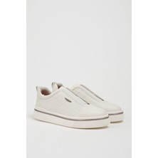 Faruk Balkanas Presley Model Kombinasyonlu Deri Ithal Taban Sneaker Ayakkabı