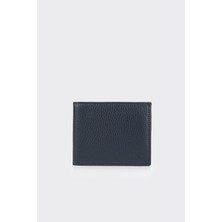 White Stone Lacivert Premium Yatay Deri Erkek Cüzdan