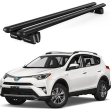 Today Auto Pençe Toyota Rav4 Ara Atkı (2013-2018) Uyumlu Siyah Ara Atkı Port Bagaj Tavan Barı