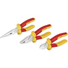 Renklimestore Professional Vde Seti 3 Parça (1xyan Keski 160MM; 1x Kargaburun 200MM; 1x 180MM)