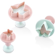 Senson Şeker Hamuru Kesici Dekoratif Şeker Hamuru Kesme Kalıbı Aparatı (5224)