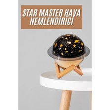 K-Yonlineticaret Hava Nemlendirici LED Işıklı Gece Lambası Yıldız Görünümlü Renk Değiştiren