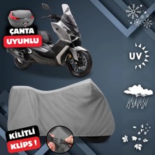 ULTRASHOP Voge Sr1 Motosiklet Brandası Arka Çanta Uyumlu Su Geçirmez Motosiklet Branda