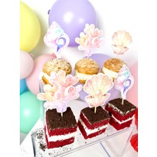 Fluparty Deniz Dünyası Temalı Cupcake Süsü - Little Pearl Tatlı Dekoru