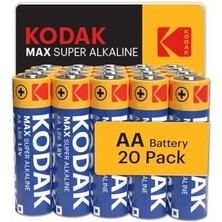 Renklimestore Max 20 Adet Alkalin Kalem Pil-Aa-Shrink