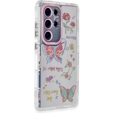 Najmaddin Newface Samsung Galaxy S23 Ultra Kılıf Reflexion Desenli Kapak - Desen 8