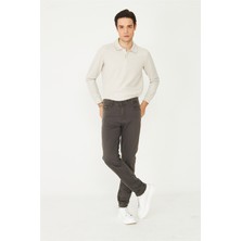 White Stone Haki Doğal Tonlu Günlük Kullanım Jean