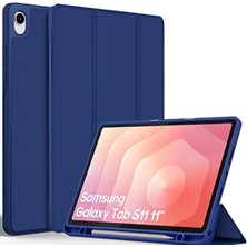 Fogy Galaxy Tab S11  2025 11 Inç Uyumlu S Pen Mıknatıslı Stand Özellikli Smart Case Kapak