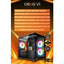 Orng V1 Rtx 5060 Ryzen 5 7500F 16 GB Ddr5 512 GB SSD 750W Oem Paket