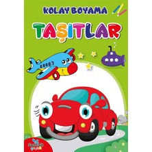 Uslucan Alışveriş Kolay Boyama - Taşıtlar (Kapak Değişebilir)