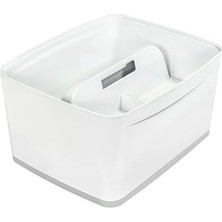 Uslucan Alışveriş Kulplu Geniş Düzenleme Aparatı, Plastik, Beyaz, 53220001