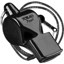 Fox 40  Pearl +Lanyard  Safety Ipli Hakem Antrenör Düdüğü 9703