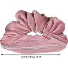 Uslucan Alışveriş X-Perk Sporcu Saç Tokası Fermuarlı Cepli Lastikli Saç Tokası Cüzdan Saç Tokası